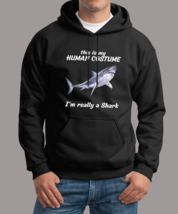human costume shark Unisex Hoodie - £31.96 GBP