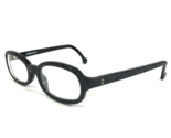Vintage La Eyeworks Brille Rahmen TEXAS 101 Schwarz Grau Horn 48-20-125 - $69.55