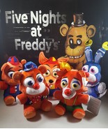 Fnaf Five Nights at Freddy’s Balloon Circus Plush Full Set 5 Bonnie Foxy... - $1,848.68 MXN