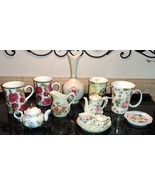Lenox Royal Canterbury &amp; Others Cup Coffee Mug Vase Mini-Tea Set Mixed 1... - £47.89 GBP