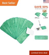 Versatile Flat Wet/Dry Mop Pads - 12-Pack, Compatible with Bona &amp; Rubber... - $85.37