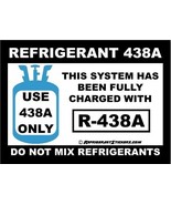 Refrigerant Stickers - Properly Label The Unit After Converting - $16.37 CAD