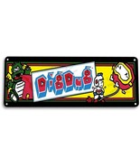 Dig Dug Classic Arcade Marquee Game Man Cave Room Wall Decor Large Metal... - £14.18 GBP