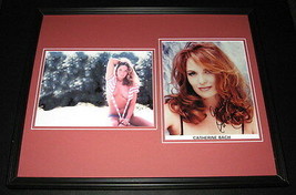 Catherine Bach Signed Framed 16x20 Photo Set JSA Dukes of Hazzard Daisy - £117.31 GBP