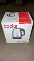 Cooks Electric Kettle Cordless 1.7L automatic shut-off  boil dry protection NIB - £59.49 GBP