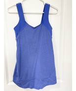 Lululemon blue tank with built in sports bra size 6 - $39.78 CAD