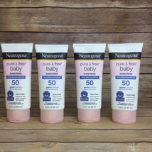 4 Pack Neutrogena Pure & Free Baby SPF 50 Sunscreen 5/23 - $29.69