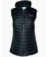 COLUMBIA Women&#39;s  White Out Puffer Omni Heat Full Zip Insulated Vest In ... - $49.49