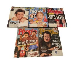 Lot of 5 Random People Weekly Magazine 2007, 2013, 2019, 2022 - £9.75 GBP