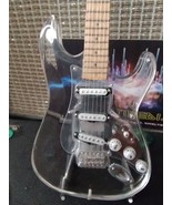 FENDER - Clear Acrylic Strat 1:4 Scale Replica Guitar ~Axe Heaven~ - £26.11 GBP