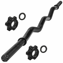 47&quot; EZ Curl Bar Weight Lifting Bar 1-inch Plates Curling Bars for Weight... - $2,617.05 MXN