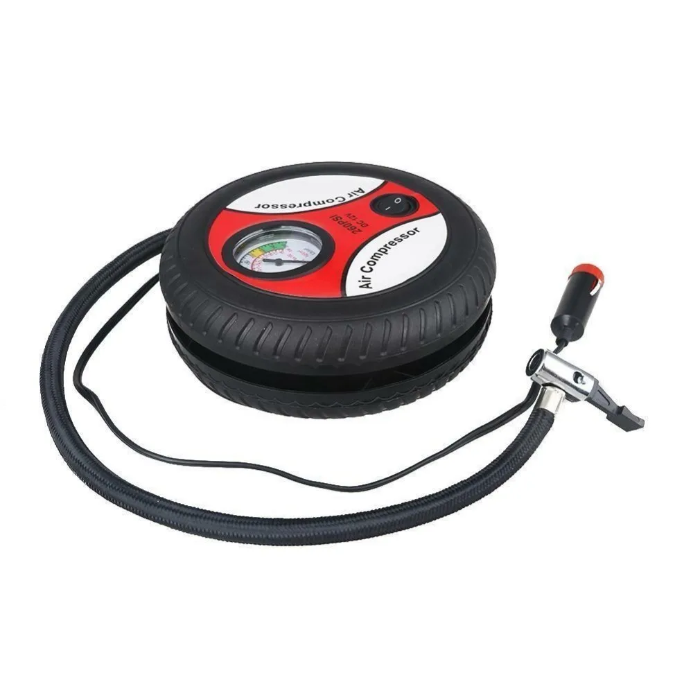 12V Portable Air Compressor Wheel 260psi Tyre Inflator Pump Car Auxiliary Tool - £23.73 GBP