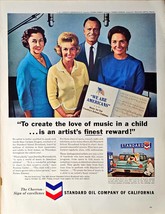 Chevron Sign of Excellence Standard Oil Company California 1965 Vintage ... - €8,15 EUR