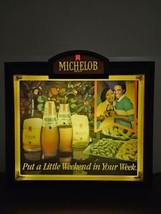 Vintage  Michelob Beer Lighted Sign Black Americana Couple 1981  19" x 1... - €58,82 EUR Vintage  Michelob Beer Lighted Sign Black Americana Couple 1981  19" x 1... - €58,82 EUR
