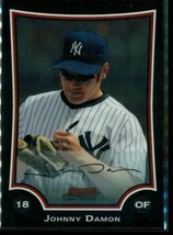 2009 Baseball Trading Card TOPPS Bowman Chrome #32 JOHNNY DAMON New York Yankees - £6.70 GBP