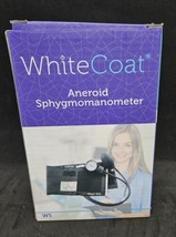 White Coat Blood Pressure Cuff Monitor Aneroid Sphygmomanometer Adult Size - $17.65
