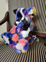 NWT Charlie Bears Kaleidoscope Collectible 15&quot; Stuffed Animal Plush Tedd... - $89.05
