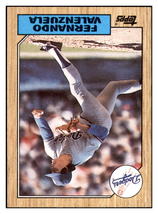 1987 Topps Fernando Valenzuela Los Angeles Dodgers
  Baseball Card BOWV3 - £3.07 GBP