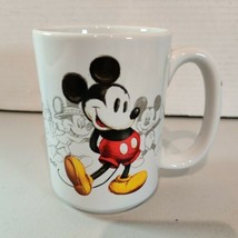 A Disney Store Mickey Mouse 2003 Sketch Through The Years Coffee Mug Ceramic Cup - £25.11 GBP