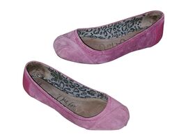 TOMS Eliana Pink Suede One For One  Women's Ballet Flats Sz 8 - $19.60