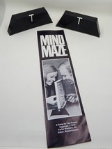 Parker Bros Mind Maze Game 1970 Two Black Stands Instructions Replacement Parts - £9.58 GBP