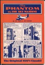 Phantom vs The Sky Maidens 1982-reprints 1936-37 comic strip-Lee Falk-Moore-VF- - £47.59 GBP