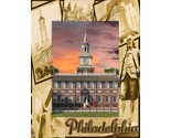 Philadelphia Pennsylvania Laser Engraved Wood Picture Frame Portrait (3 ... - £20.72 GBP