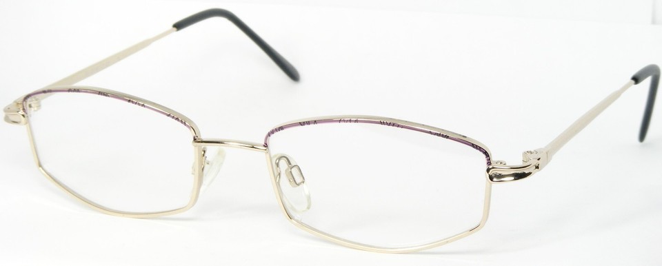 BI Eyewear BI 8766-17 GOLD LILAC UNIQUE EYEGLASSES GLASSES FRAME 51-18-1... - $50.04
