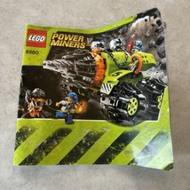 2009 LEGO 8960 Power Miners Thunder Driller INSTRUCTION MANUAL  ONLY - £4.69 GBP