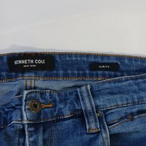 Women’s Kenneth Cole RN#148549 Slim Fit Women's Blue Stretch Jeans Size (32x30) image 3
