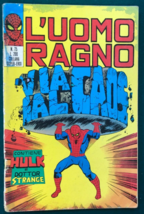 Amazing SPIDER-MAN #75 (1973) Italian Marvel Comic Dr Strange Hulk Vg - £19.82 GBP