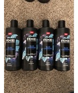 Lot of 4 Axe Fine Fragrance Collection Men&#39;s Liquid Body Wash Blue Laven... - $616.49 MXN