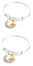 New 3 Piece Grandma, Mom &amp; Daughter Bracelet Set I Love You - £26.24 GBP