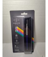 Parker Jotter Standard Chrome Trim Ball Pen Blue Body Color Blue Ink - $13.63 CAD