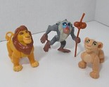 Disney The Lion King action figure lot Burger King Young Nala Rafiki Muf... - $19.79