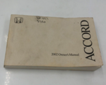 2002 Honda Accord Owners Manual Handbook OEM P04B30007 - $14.84