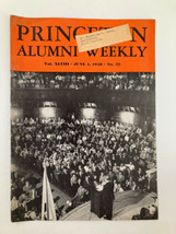 VTG Princeton Alumni Weekly June 4 1948 The Question on Admitting Negroes - £11.33 GBP