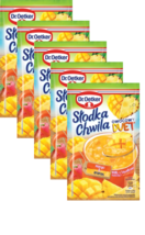 Dr. Oetker Slodka Chwila KISIEL instant hot jelly treat: PINEAPPLE MANGO... - $200.27 MXN