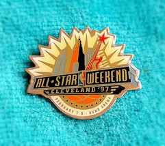 CLEVELAND 1997 NBA ALL-STAR WEEKEND - LAPEL PIN - VERY, VERY RARE &amp; COLL... - £12.36 GBP