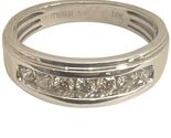 Men's Cluster ring 10kt White Gold 493855 - $429.00