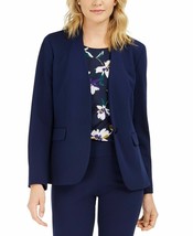 NWT NINE WEST BLUE CAREER JACKET BLAZER SIZE 16 $99 - £54.92 GBP