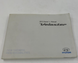 2013 Hyundai Veloster Owners Manual Handbook OEM M03B54009 - £28.18 GBP