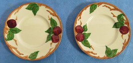 4 Vintage Franciscan Apple 6 3/8&quot; Bread &amp; Butter Plates 2 - 1949-53 2 - 1960 - £11.95 GBP