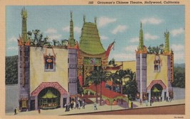 Grauman&#39;s Chinese Theatre Hollywood California CA Postcard D56 - £2.33 GBP