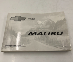 2010 Chevrolet Malibu Owners Manual Handbook OEM E02B27017 - $40.49
