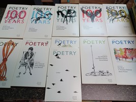 Lot Of 11 Poetry Magazines Harriet Monroe Foundation 2012 2013 - £19.77 GBP