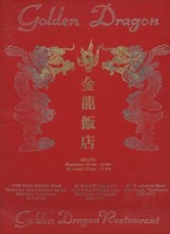 Golden Dragon Menu Nashville Madison &amp; Hermitage Tennessee TIKI Mugs 1990&#39;s - £45.18 GBP