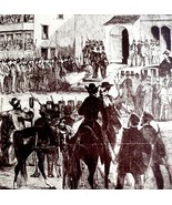 Execution Of Murderers Casey &amp; Cora 1928 Print General John Fremont DWV3A - $34.17 CAD