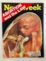 VTG Newsweek Magazine March 3 1975 Abortion and the Law A 16-Weeks Old Fetus - £11.30 GBP