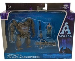 McFarlane Toys Avatar Amp Suit &amp; Colonel Miles Quaritch New 2022 - £10.50 GBP